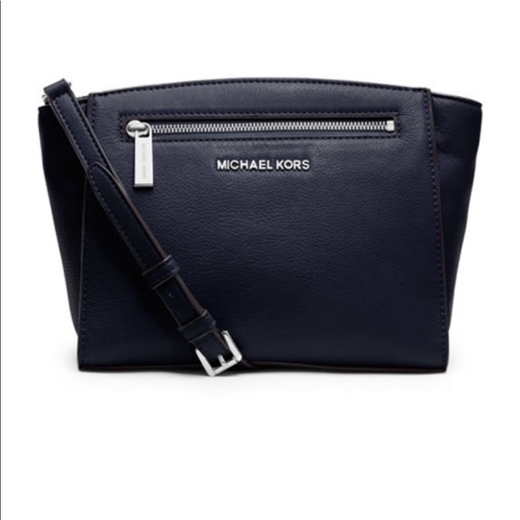 Michael Kors Handbags - Michael Kors Medium Sophie Messenger Bag - Navy